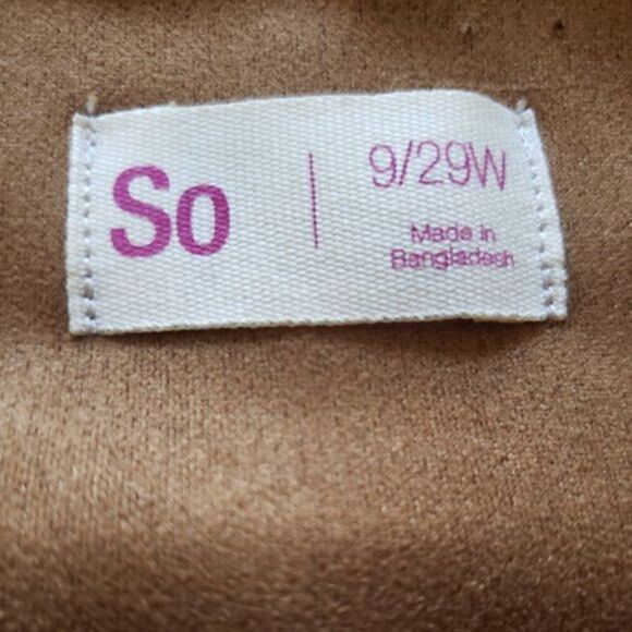 So Soft Brown Mini Skirt - Picture 4 of 4